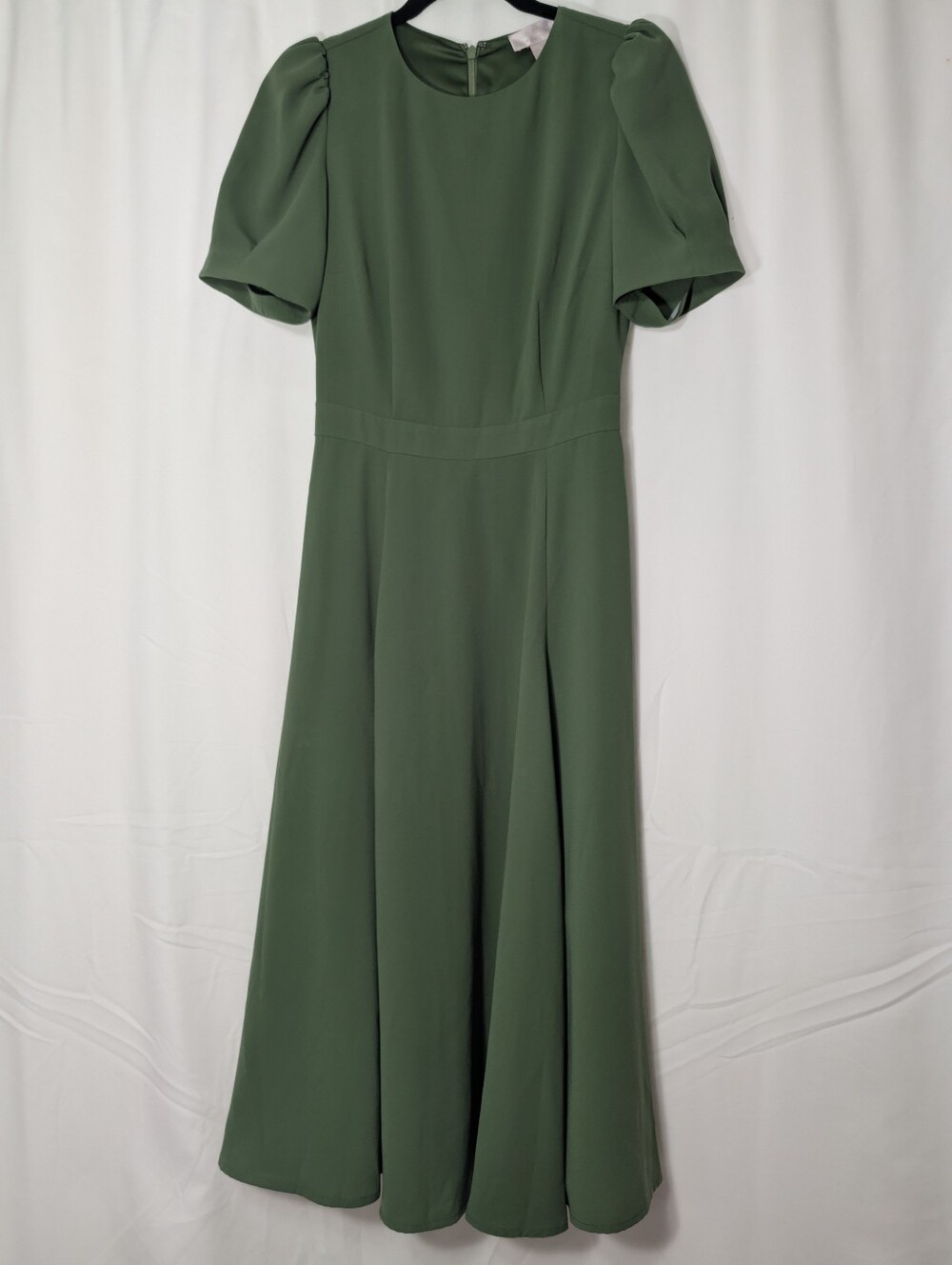 Rachel Parcell Olive Green Midi Dress